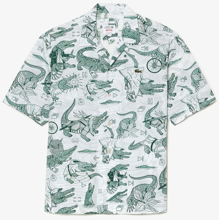 「ラコステ」のワニに異変！ ネットフリックスとのコラボは実に“ストレンジャー” - 3枚目の画像