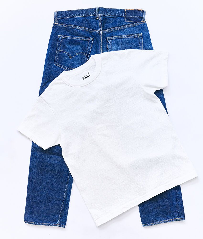 白T専門店「#FFFFFFT」が“デニム用の白Tシャツ”を開発。王道コーデに差をつけよ！ - 3枚目の画像