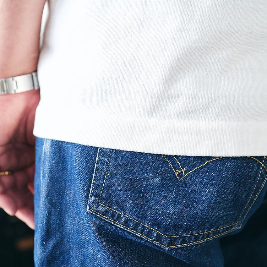 白T専門店「#FFFFFFT」が“デニム用の白Tシャツ”を開発。王道コーデに差をつけよ！ - 10枚目の画像