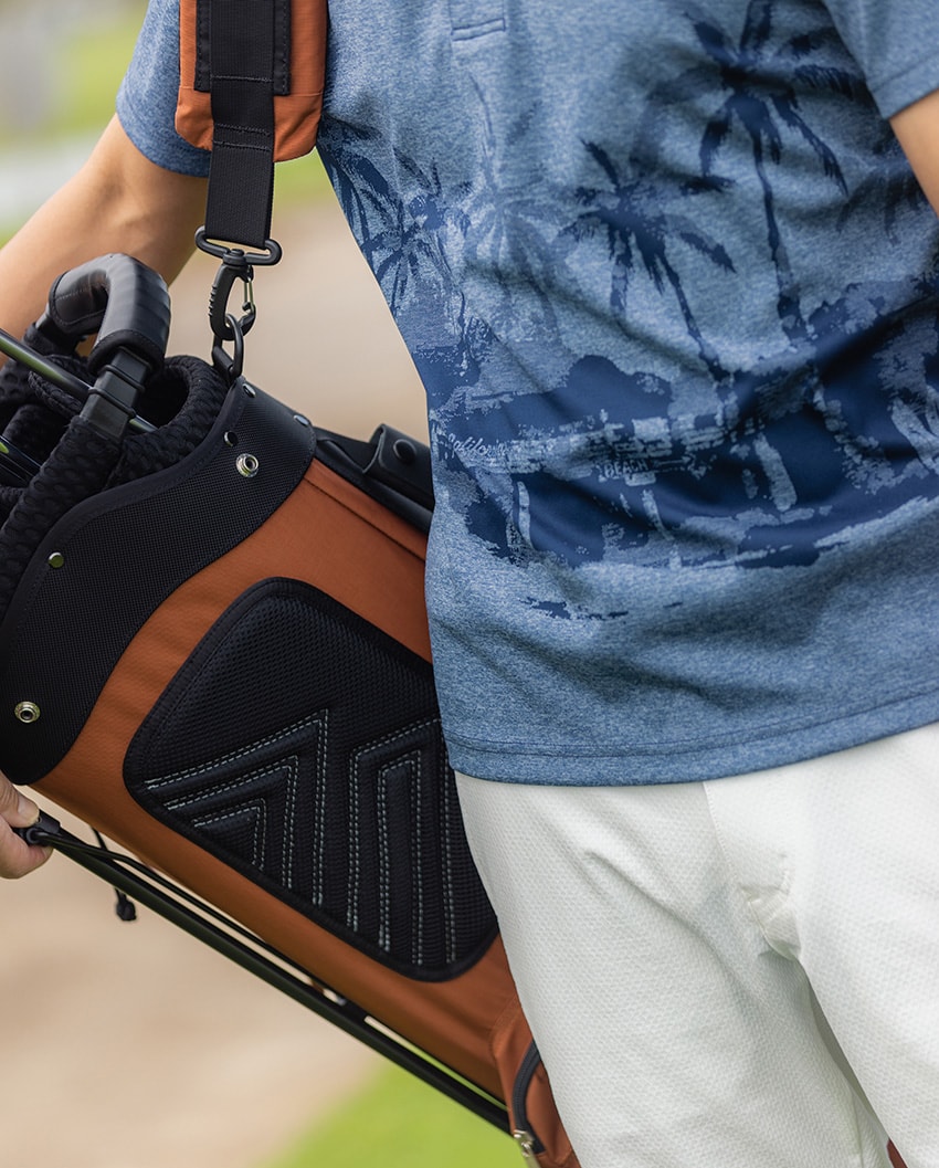 デイパックの使い心地がゴルフバッグでも！ “らしさ”が詰まった