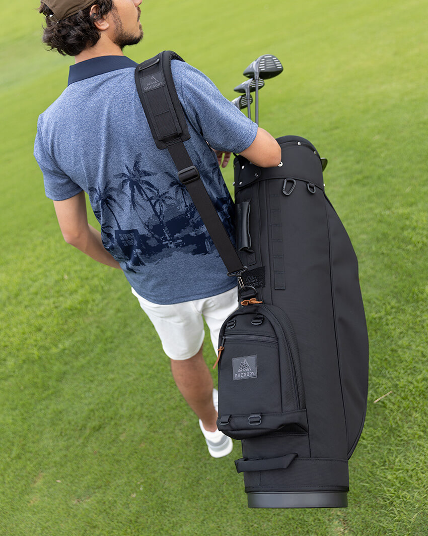 デイパックの使い心地がゴルフバッグでも！ “らしさ”が詰まった