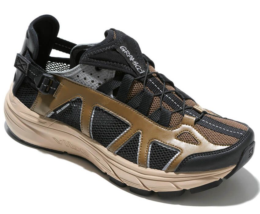 「グラミチ×サロモン」アウトドアの両雄初コラボ。サンダル履きもできるハイブリッドスニーカー - 10枚目の画像