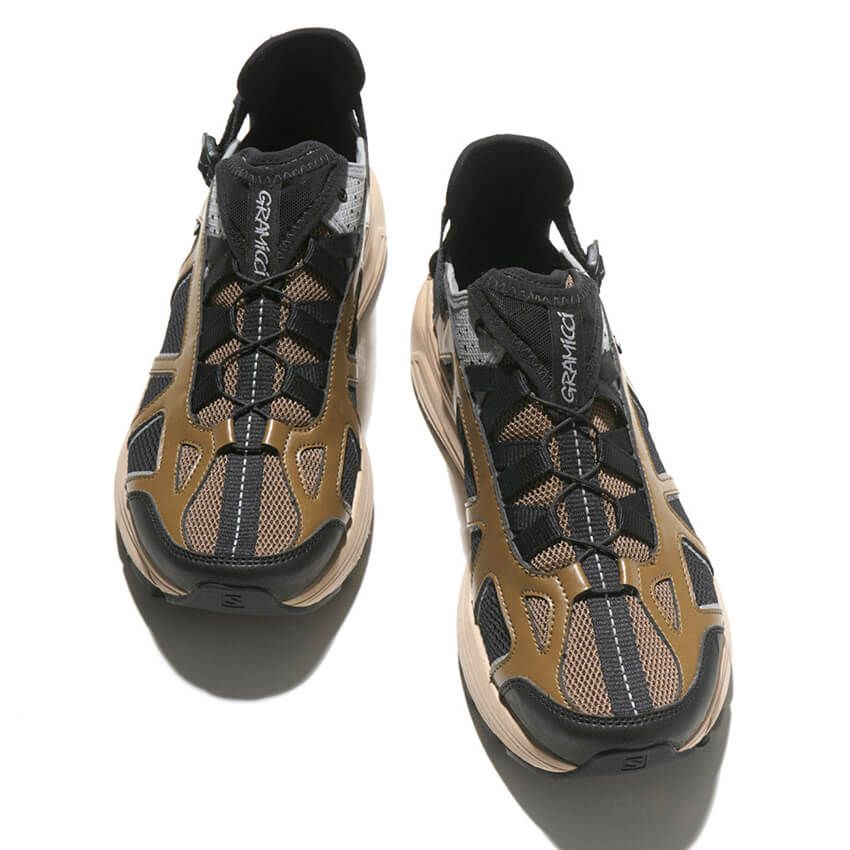 「グラミチ×サロモン」アウトドアの両雄初コラボ。サンダル履きもできるハイブリッドスニーカー - 6枚目の画像
