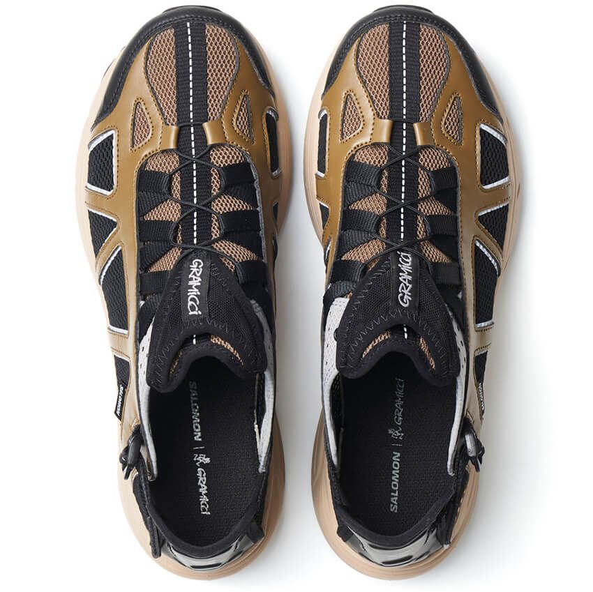 「グラミチ×サロモン」アウトドアの両雄初コラボ。サンダル履きもできるハイブリッドスニーカー - 12枚目の画像