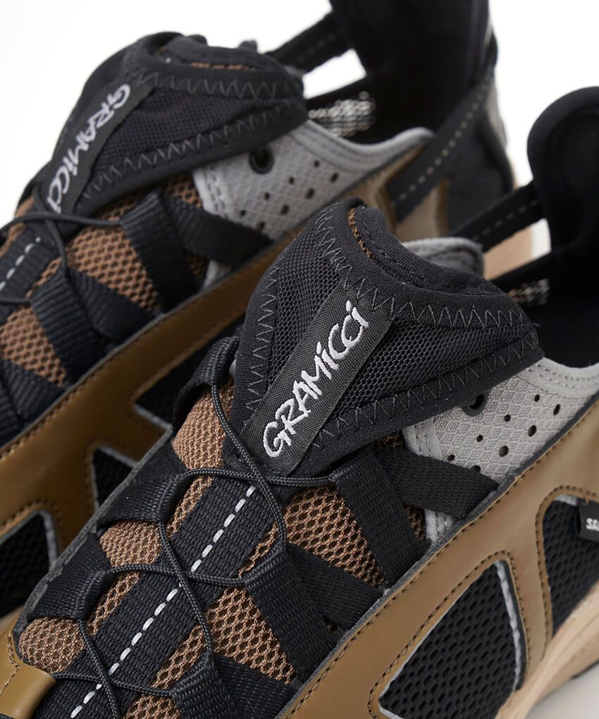 「グラミチ×サロモン」アウトドアの両雄初コラボ。サンダル履きもできるハイブリッドスニーカー - 24枚目の画像