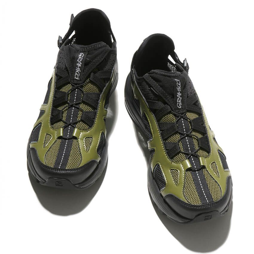 「グラミチ×サロモン」アウトドアの両雄初コラボ。サンダル履きもできるハイブリッドスニーカー - 5枚目の画像