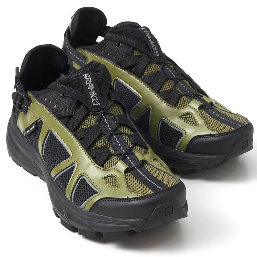 「グラミチ×サロモン」アウトドアの両雄初コラボ。サンダル履きもできるハイブリッドスニーカー - 17枚目の画像