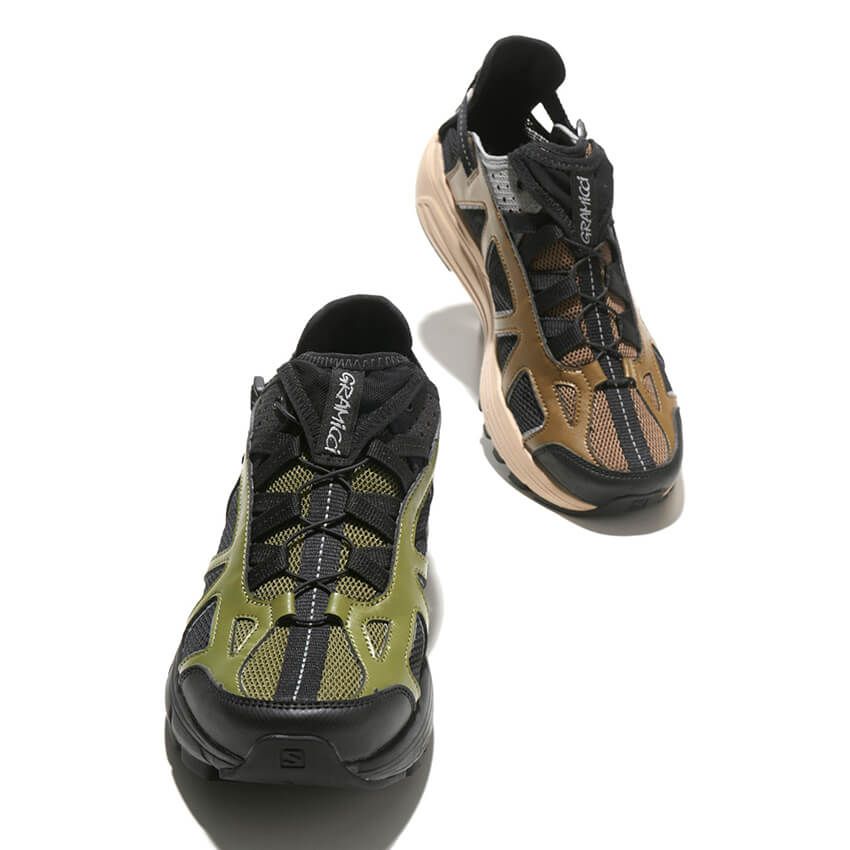 「グラミチ×サロモン」アウトドアの両雄初コラボ。サンダル履きもできるハイブリッドスニーカー - 37枚目の画像