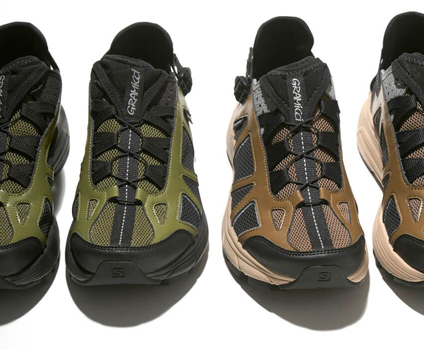 「グラミチ×サロモン」アウトドアの両雄初コラボ。サンダル履きもできるハイブリッドスニーカー - 40枚目の画像