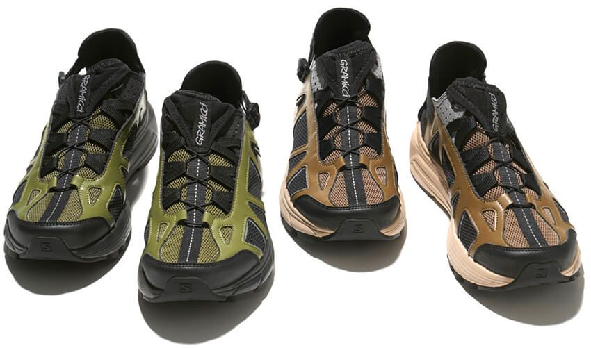 「グラミチ×サロモン」アウトドアの両雄初コラボ。サンダル履きもできるハイブリッドスニーカー - 42枚目の画像