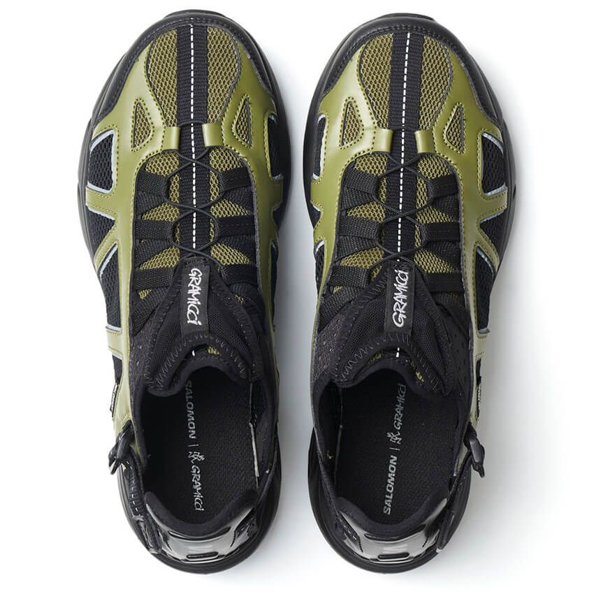 「グラミチ×サロモン」アウトドアの両雄初コラボ。サンダル履きもできるハイブリッドスニーカー - 13枚目の画像