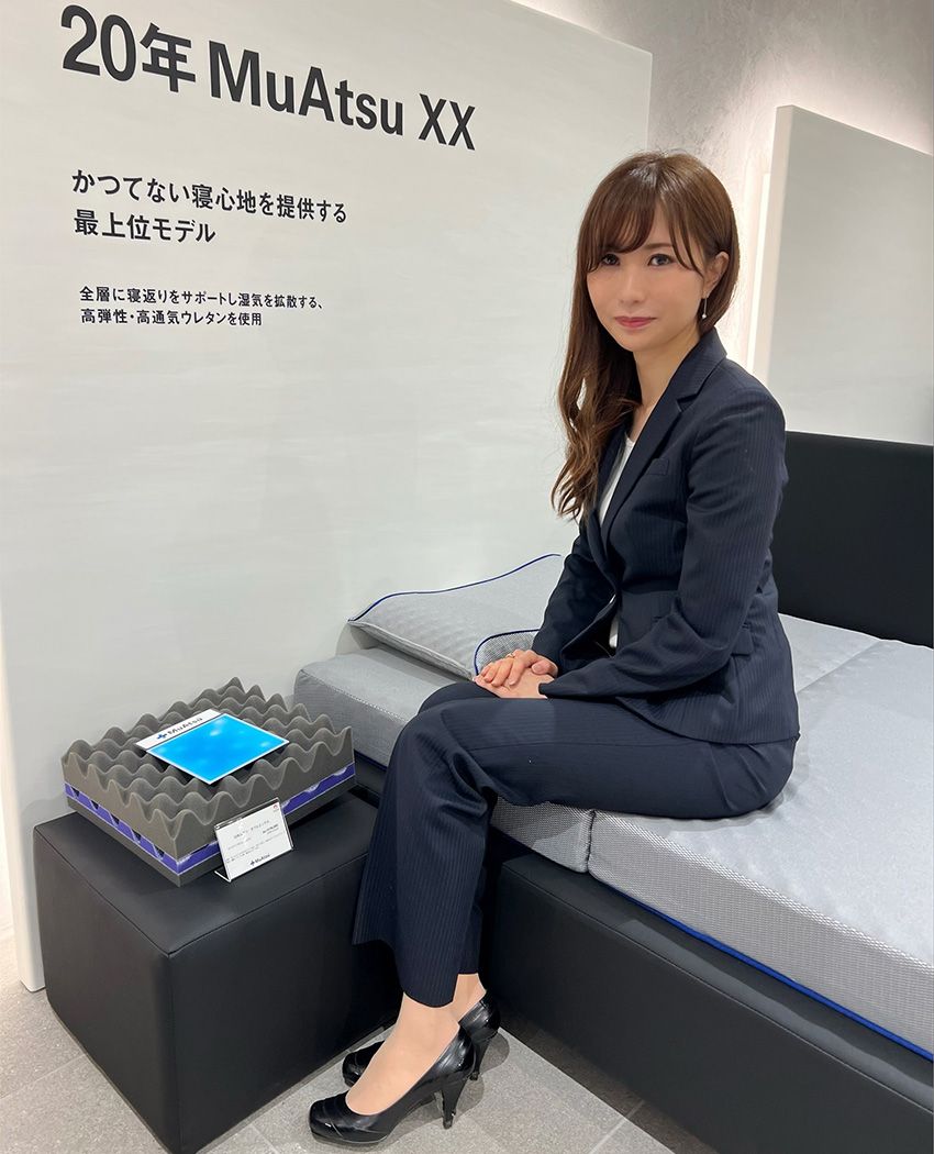 マットレスの最新事情を知る看板娘が、いろんな人を快眠へと導いていた - 6枚目の画像