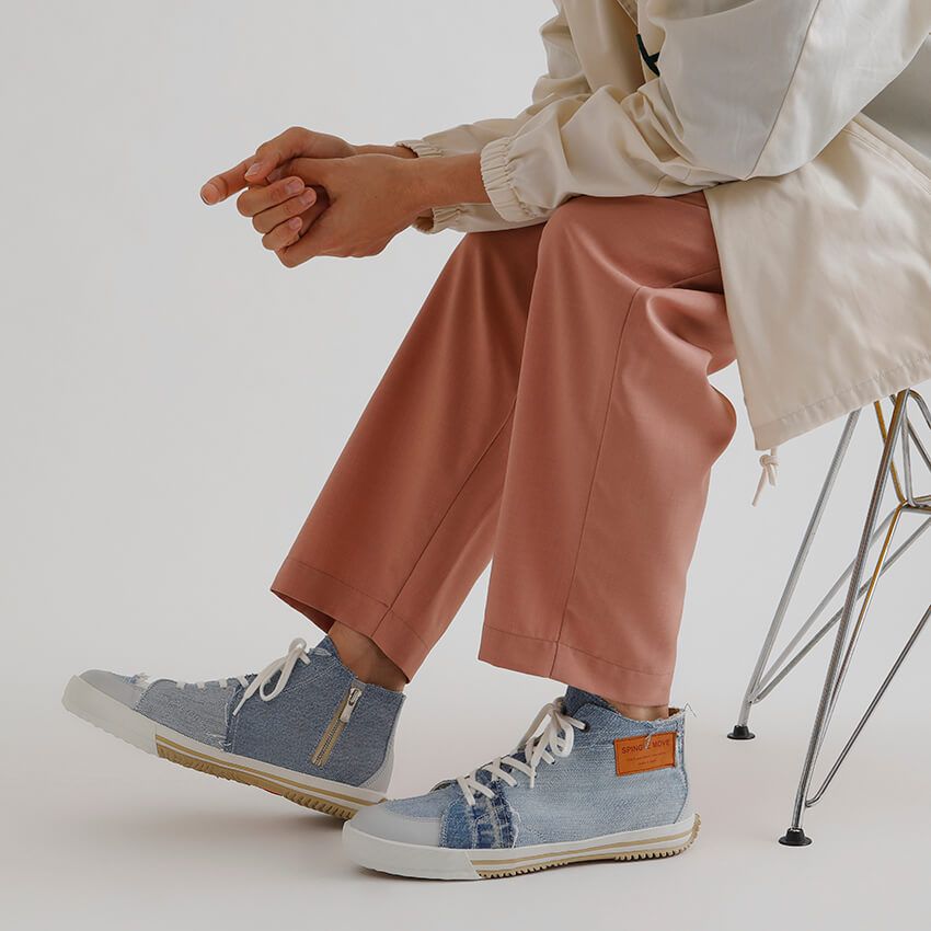 ヴィンテージの深い味わい。本物のユーズドデニムを使った新スニーカーの正体 - 25枚目の画像