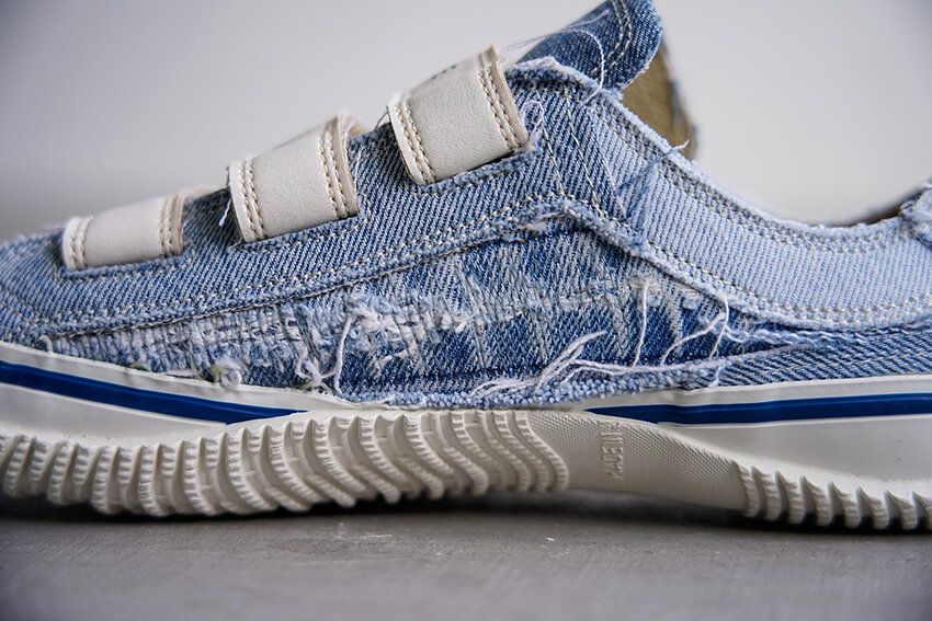 ヴィンテージの深い味わい。本物のユーズドデニムを使った新スニーカーの正体 - 13枚目の画像