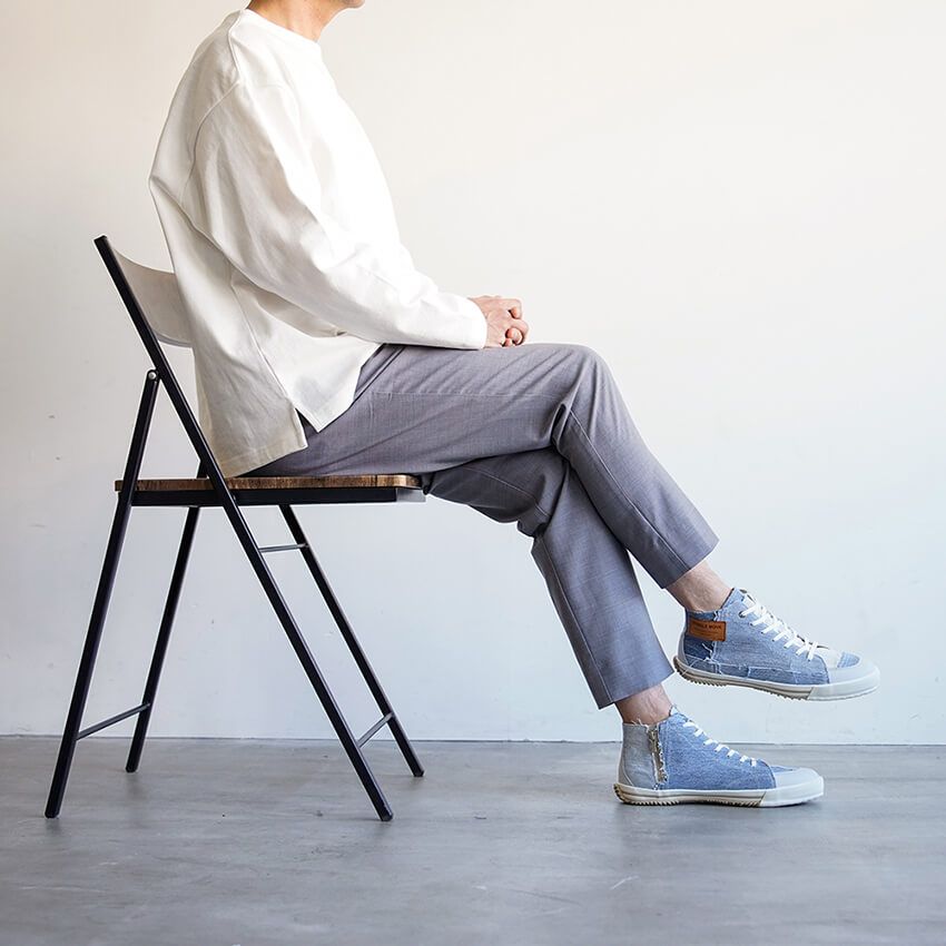 ヴィンテージの深い味わい。本物のユーズドデニムを使った新スニーカーの正体 - 16枚目の画像