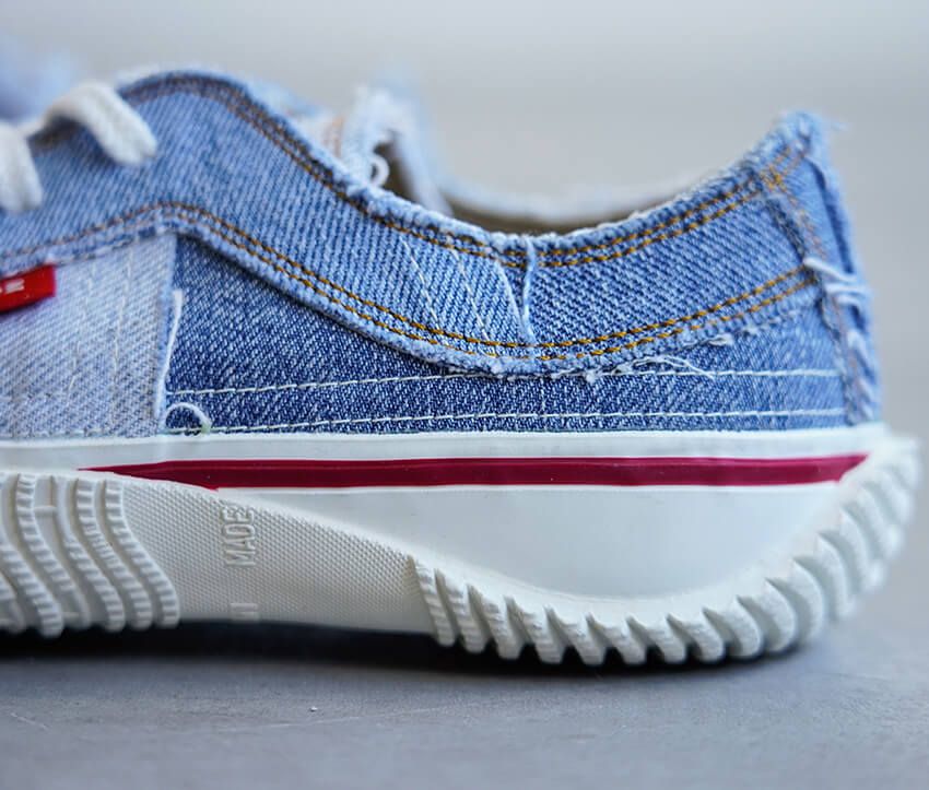 ヴィンテージの深い味わい。本物のユーズドデニムを使った新スニーカーの正体 - 9枚目の画像