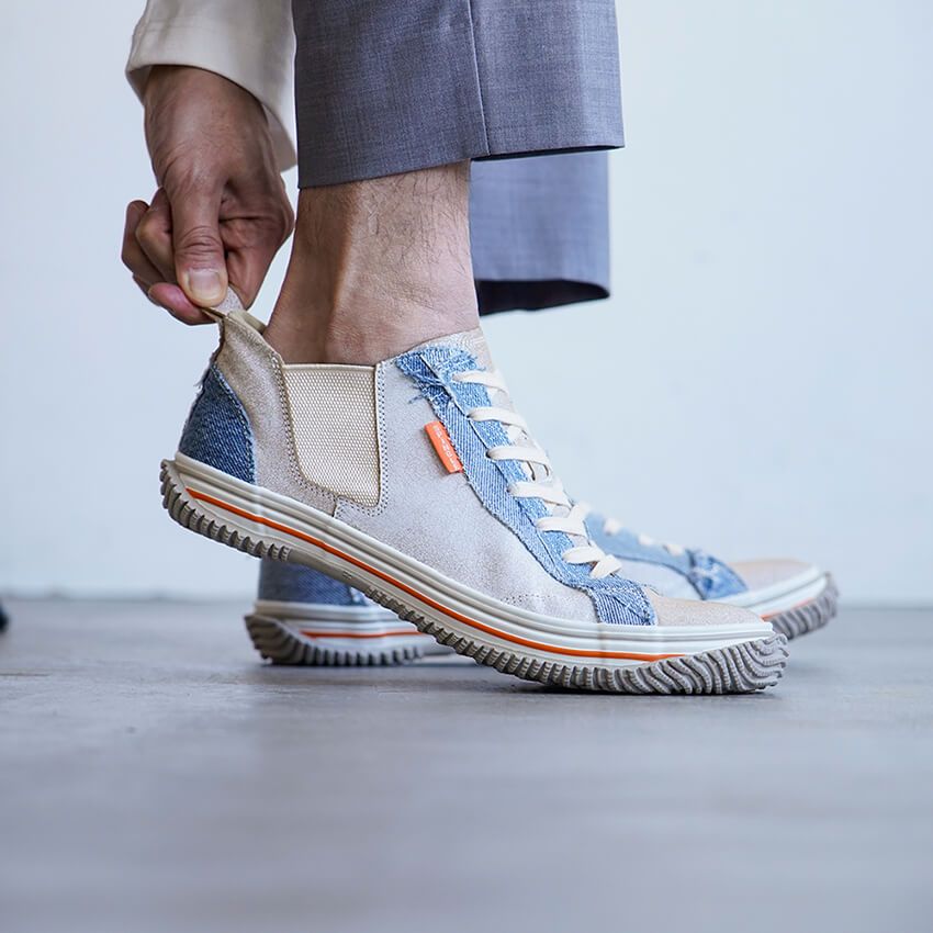 ヴィンテージの深い味わい。本物のユーズドデニムを使った新スニーカーの正体 - 15枚目の画像