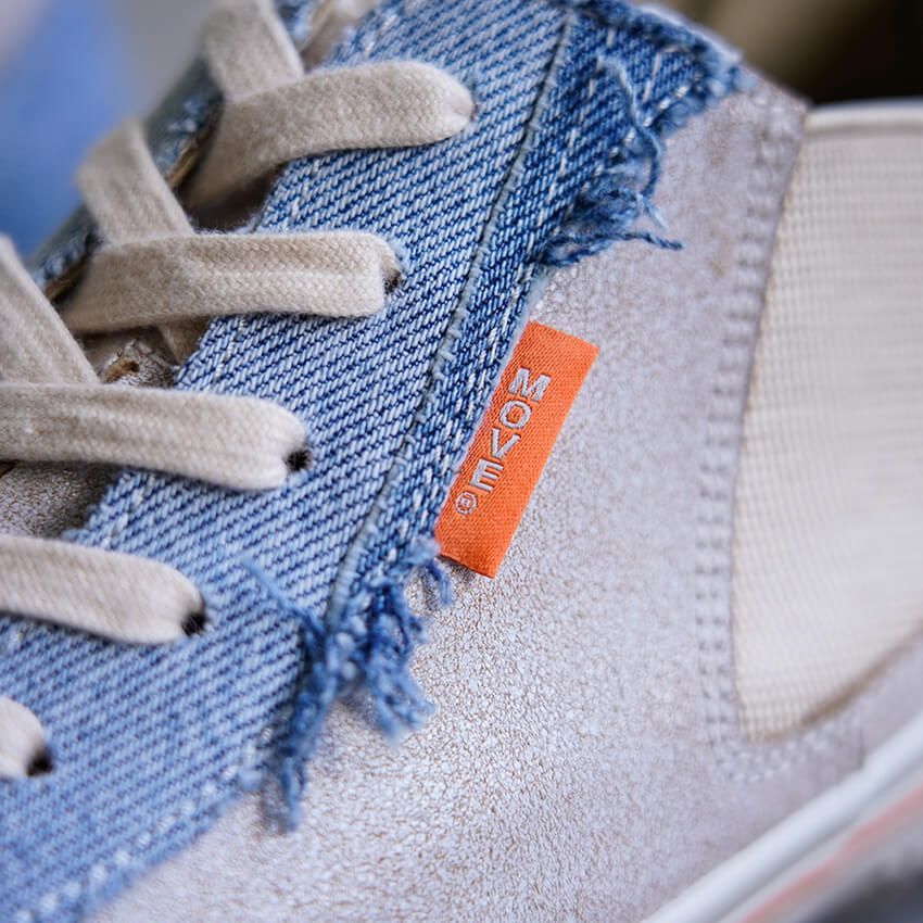 ヴィンテージの深い味わい。本物のユーズドデニムを使った新スニーカーの正体 - 11枚目の画像