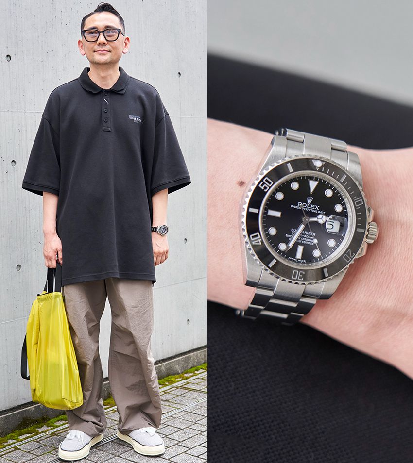 ロレックスはあえての“カジュアル使い”が正解。愛用者たち8人をスナップで比較 - 2枚目の画像