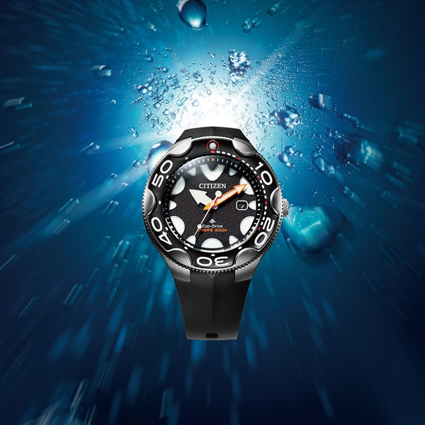 「シチズン プロマスター」の海外人気モデルがついに日本上陸。デザインモチーフはオルカ！ - 1枚目の画像