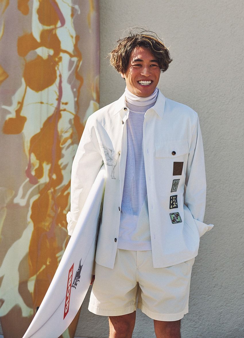 二刀流プロサーファー・石井乃亜が纏う「エルメス」の優雅な最新コレクション - 2枚目の画像
