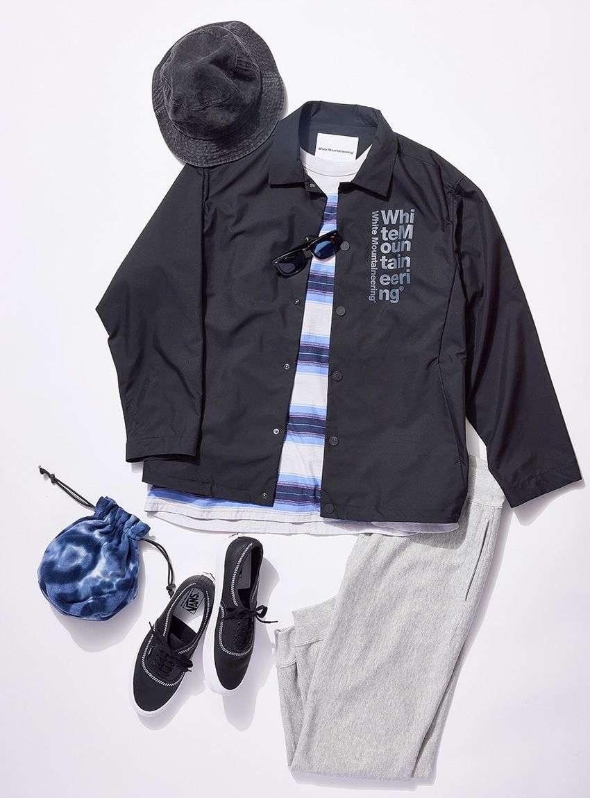 アルピー酒井がシーン別に実践！ 40代の必勝“スウェットパンツ”着回し術。使ったのはチャンピオンの定番品 - 15枚目の画像