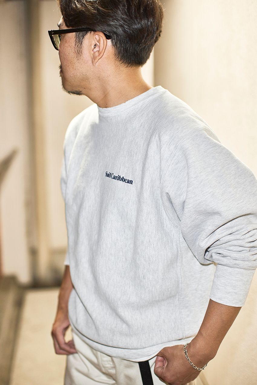 リーバイス「70505」、チャンピオンのスウェット。人気スタイリストがキレイめコーデに効かせる“古着出汁” - 4枚目の画像