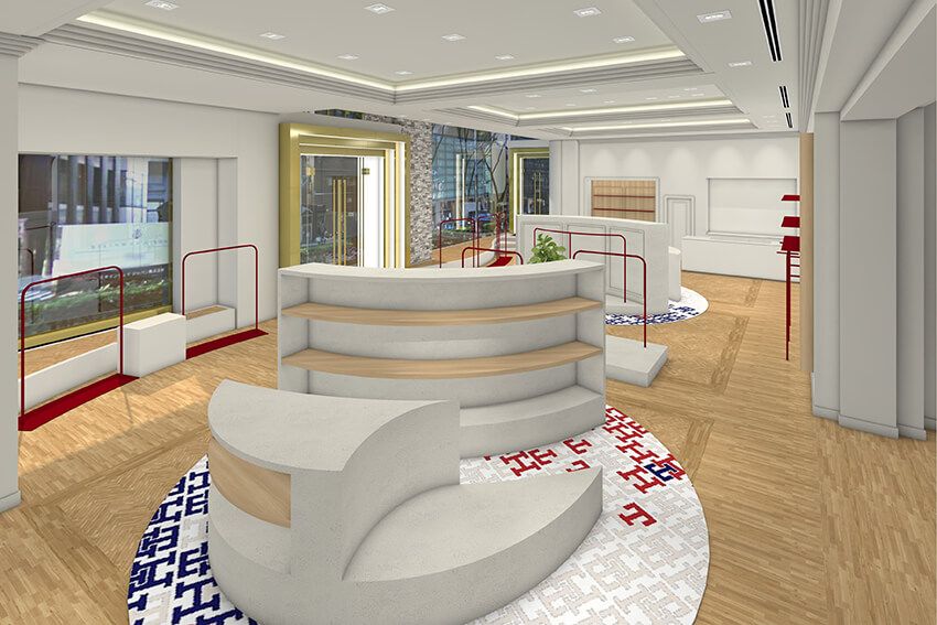 「トミー ヒルフィガー」表参道店がアート溢れる空間にリニューアル。限定コレクションも登場！ - 3枚目の画像