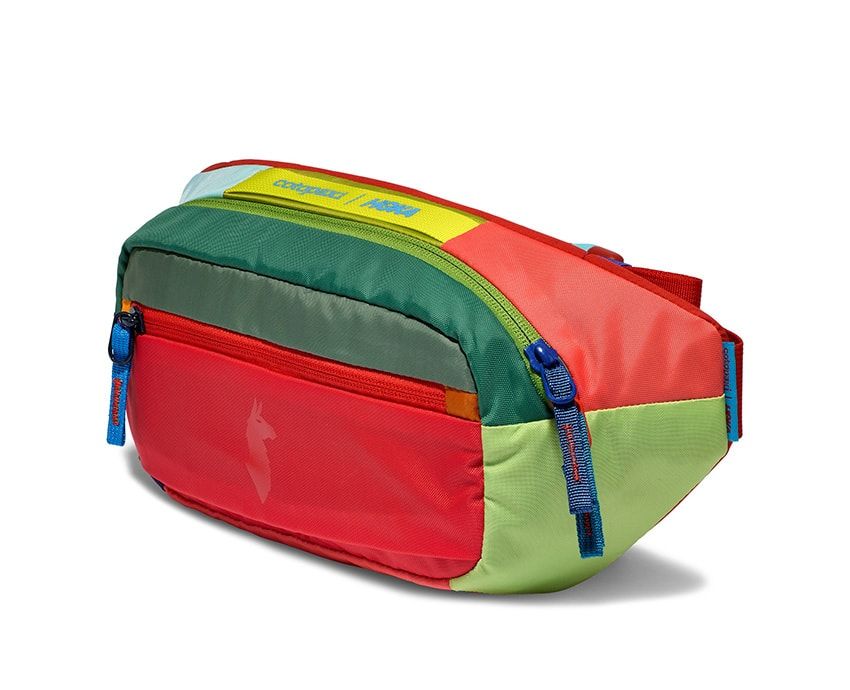 カラフルな「HOKA」は「コトパクシ」とのコラボ作。1点もののヒップパックも登場 - 21枚目の画像