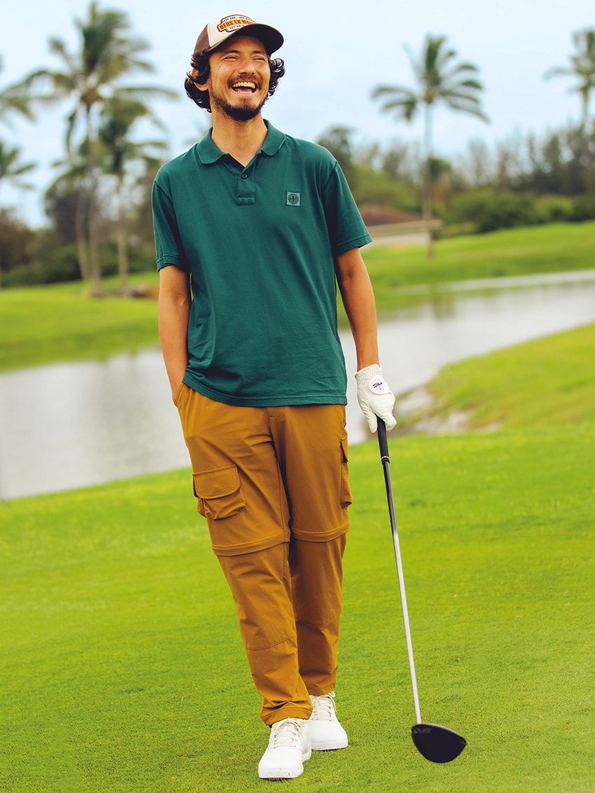 ゴルフ場での寒暖差を埋めるゴルフウェア。優秀な2-WAYをアディダスとラルフで発見！ - 2枚目の画像