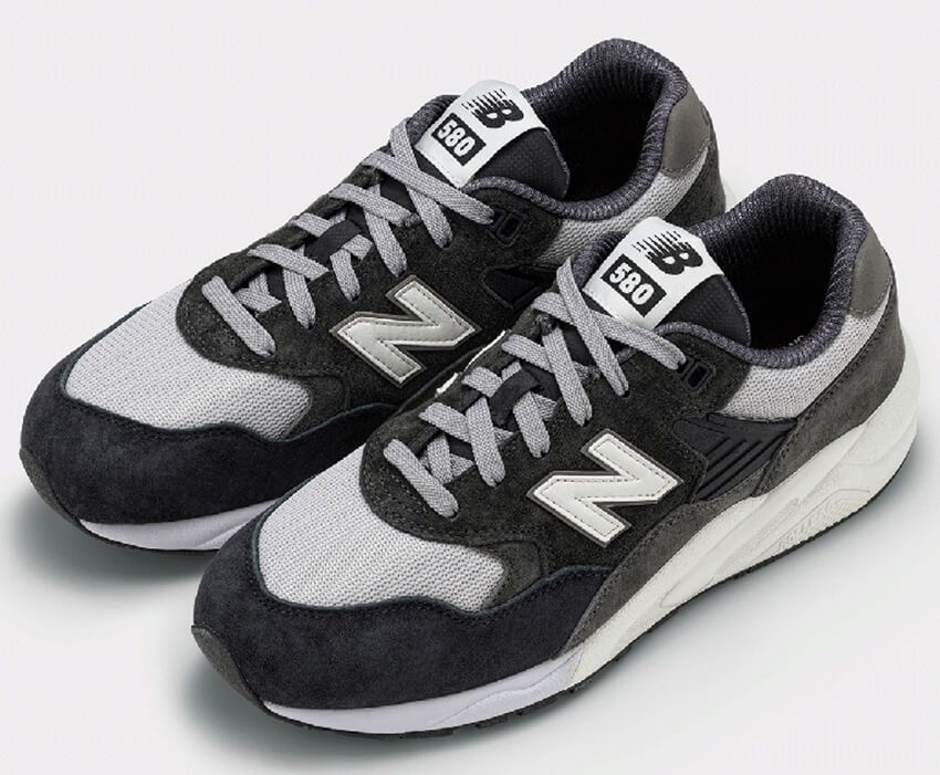 ニューバランス「580」をコム デ ギャルソン・オムがアレンジ。ソールにはロールバー搭載 - 2枚目の画像