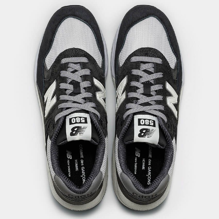 ニューバランス「580」をコム デ ギャルソン・オムがアレンジ。ソールにはロールバー搭載 - 6枚目の画像