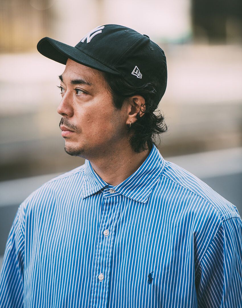 ラルフのGジャンに青シャツ……19SOデザイナー鈴木真悟がスラックスに効かせる“古着出汁” - 11枚目の画像