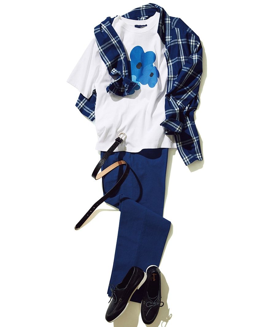 デニム並の包容力！ 着こなしの幅が広がる“ブルーシャツ”のレイヤード術を伝授 - 4枚目の画像