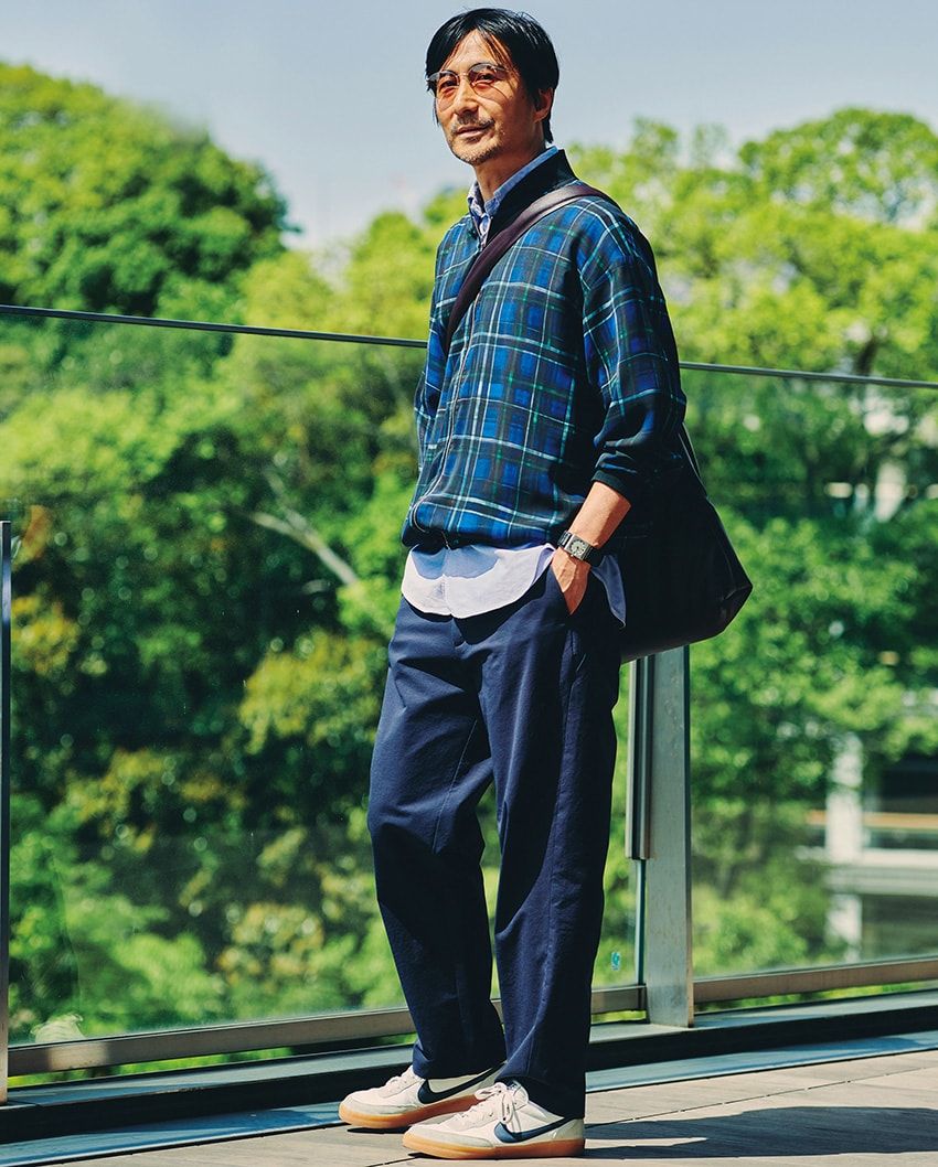 色で、柄で、着こなしで際立つ個性。夏でも涼しげなブルー使いの達人9名をスナップ！ - 5枚目の画像