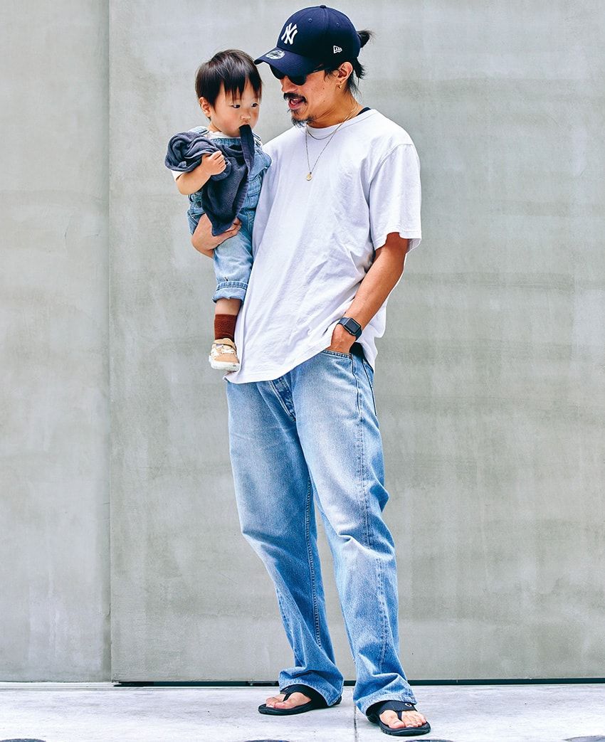 色で、柄で、着こなしで際立つ個性。夏でも涼しげなブルー使いの達人9名をスナップ！ - 8枚目の画像