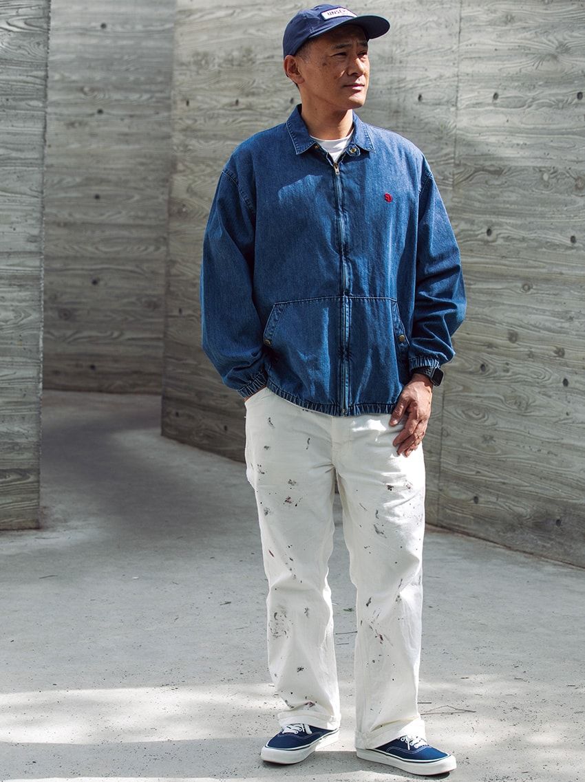 色で、柄で、着こなしで際立つ個性。夏でも涼しげなブルー使いの達人9名をスナップ！ - 9枚目の画像