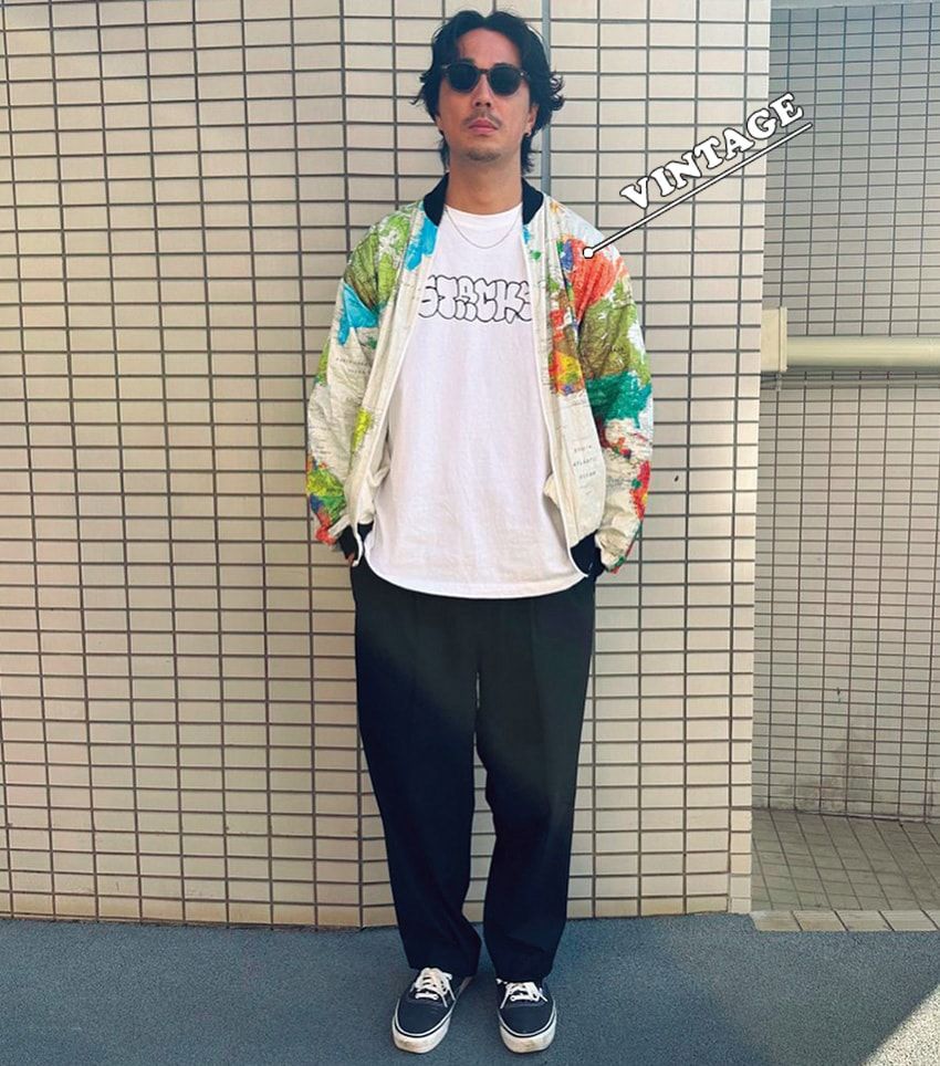 「19SO」ディレクター鈴木真悟さんの古着スタイル14選。コツは“トップス1点オンリー”！ - 11枚目の画像