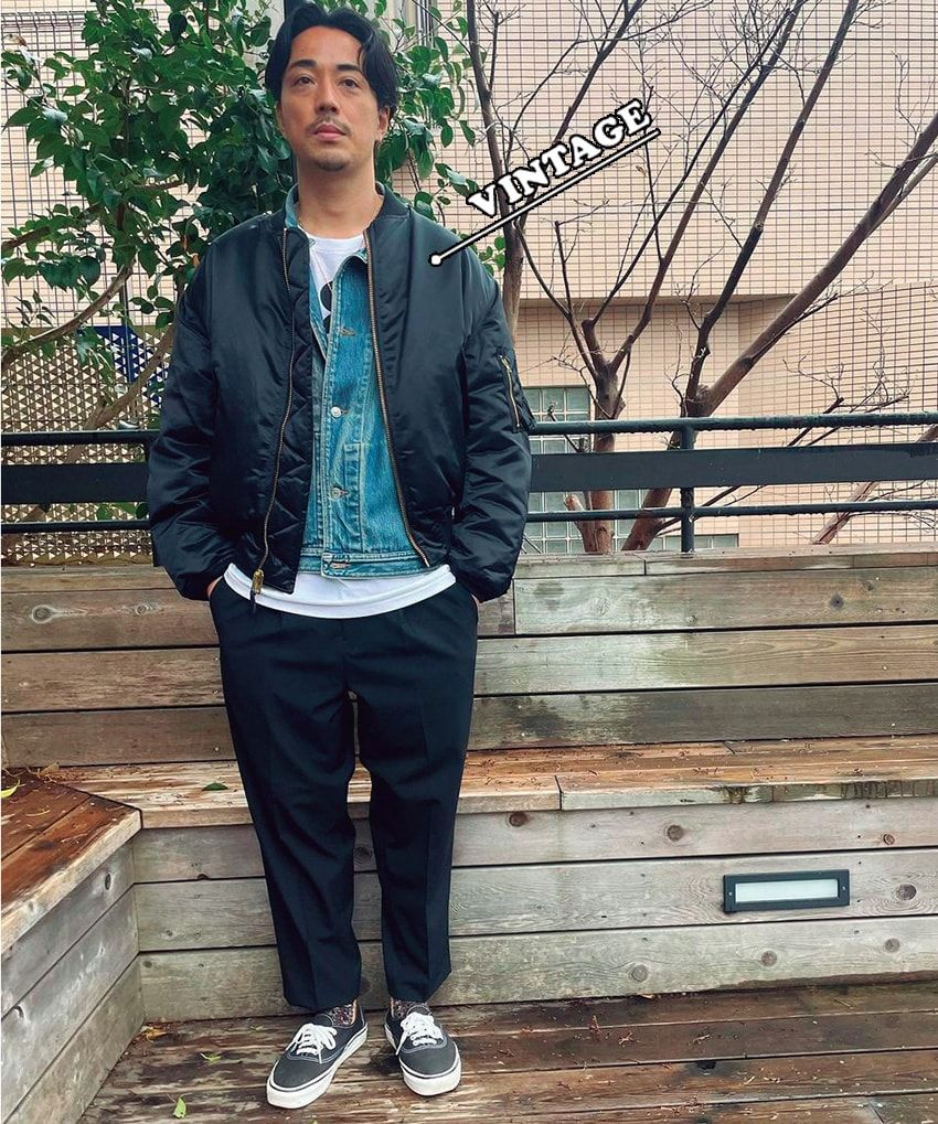 「19SO」ディレクター鈴木真悟さんの古着スタイル14選。コツは“トップス1点オンリー”！ - 7枚目の画像