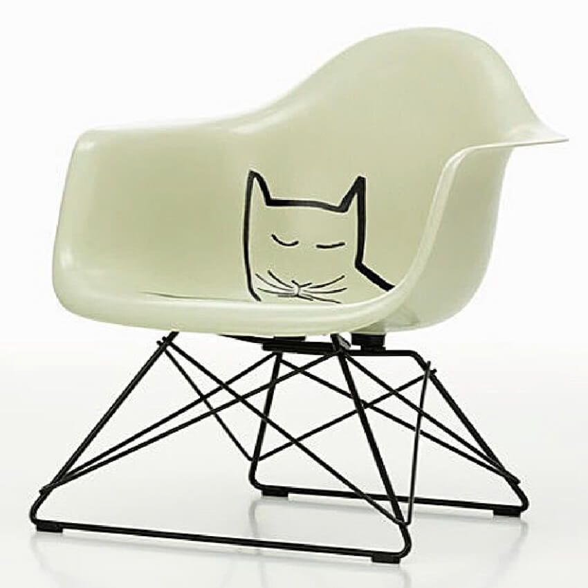 イームズチェアに昼寝する猫。異色のコラボはエディションナンバー入りで500脚限定 - 7枚目の画像