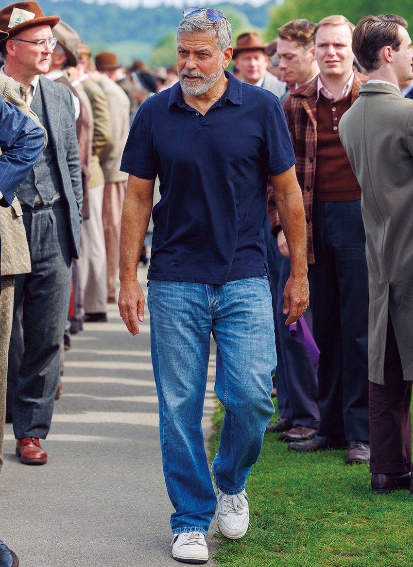 ブラピにジョージ・クルーニー、ベッカムも“青”！海外セレブのブルーな着こなし8選 - 6枚目の画像