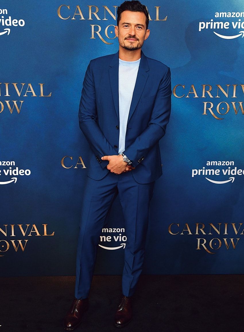 ブラピにジョージ・クルーニー、ベッカムも“青”！海外セレブのブルーな着こなし8選 - 7枚目の画像