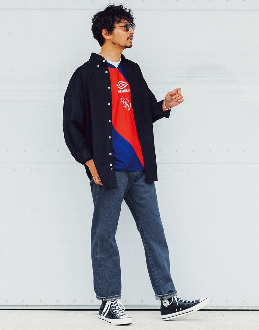 大人の自然体な古着コーディネイト。合言葉は「1点オンリー」＆「トップスオンリー」 - 4枚目の画像