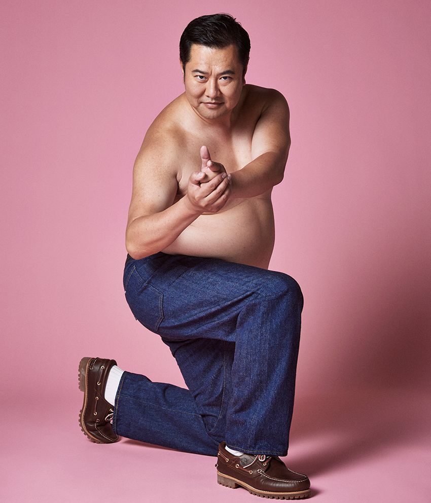 とにかく明るい安村が体当たり検証！「ヤエカのデニムは誰にでも似合う説」は本当か - 3枚目の画像