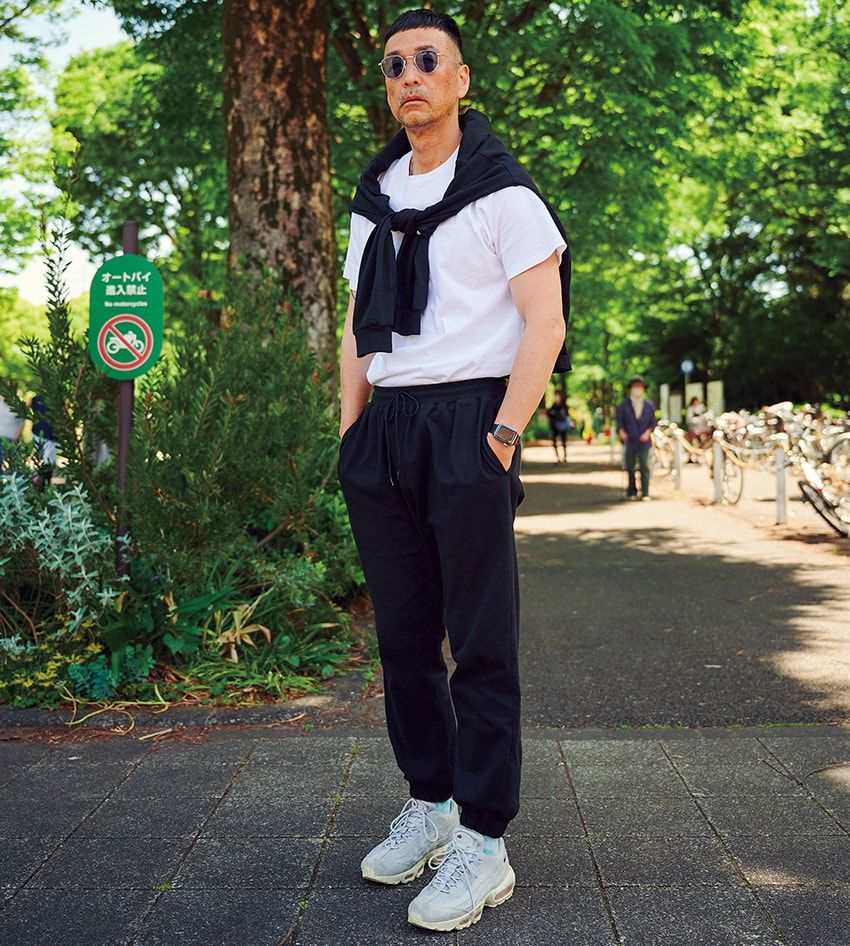 スタイリスト宮島尊弘が、いつもはいてるスウェットパンツ。選びの基準と愛用品5本 - 2枚目の画像