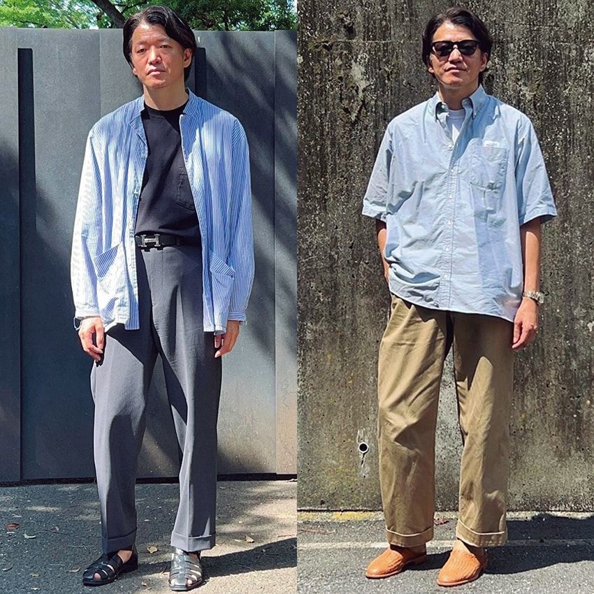 アーカイブ&スタイル坂田真彦さんのマイユニフォーム「青シャツほどオールマイティな存在はない」 - 2枚目の画像