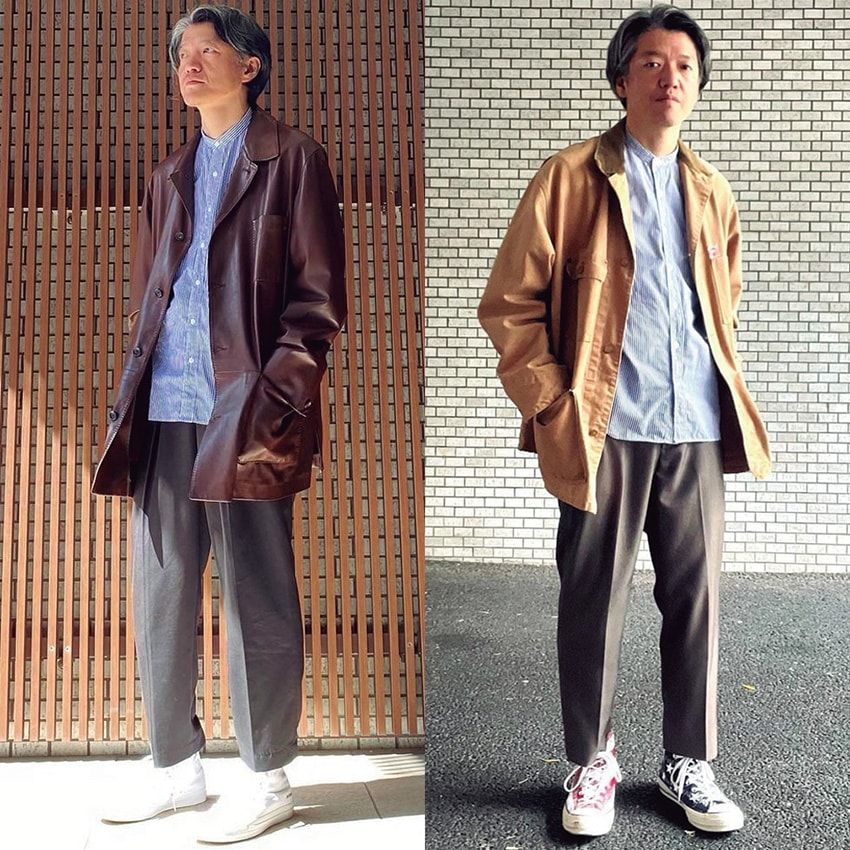 アーカイブ&スタイル坂田真彦さんのマイユニフォーム「青シャツほどオールマイティな存在はない」 - 4枚目の画像