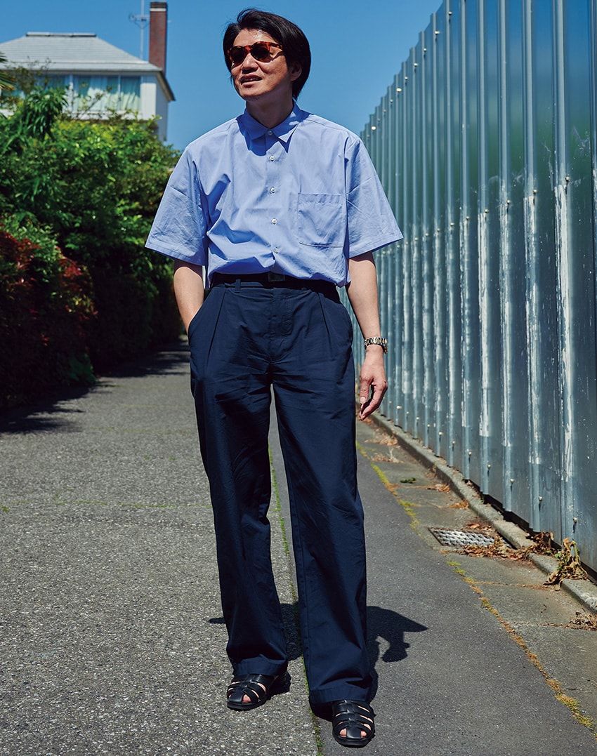アーカイブ&スタイル坂田真彦さんのマイユニフォーム「青シャツほどオールマイティな存在はない」 - 6枚目の画像