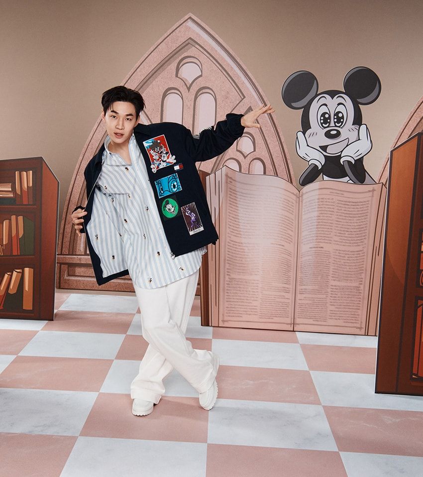 ディズニー100周年、激レアな“マンガ風ミッキー”でトミー ヒルフィガーが祝福！ - 2枚目の画像