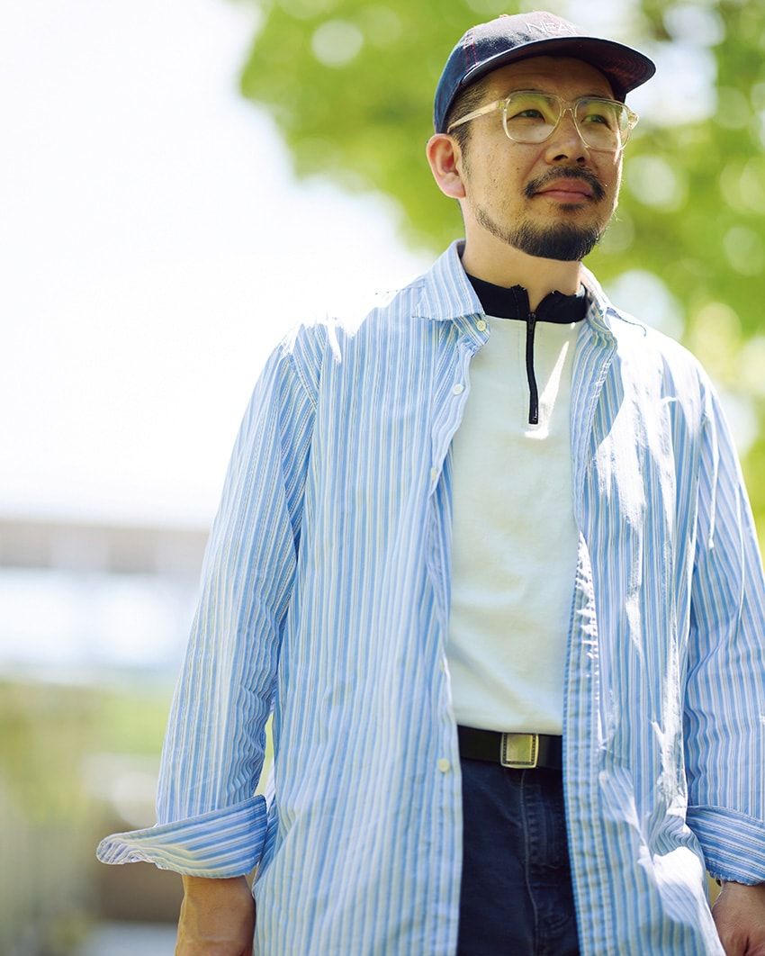 高級シャツを洗いざらし！にしのや・西野大士に聞く“品よく崩す”マイ・ルーティン - 4枚目の画像